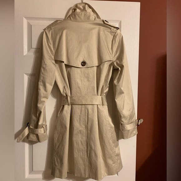 QVC Joan Rivers Classic Trench Raincoat Size Small - Picture 7 of 8
